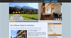 Desktop Screenshot of burghuegel.it